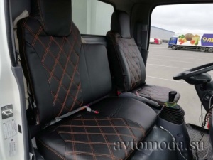 Добавлены фото чехлов на Nissan Cabstar